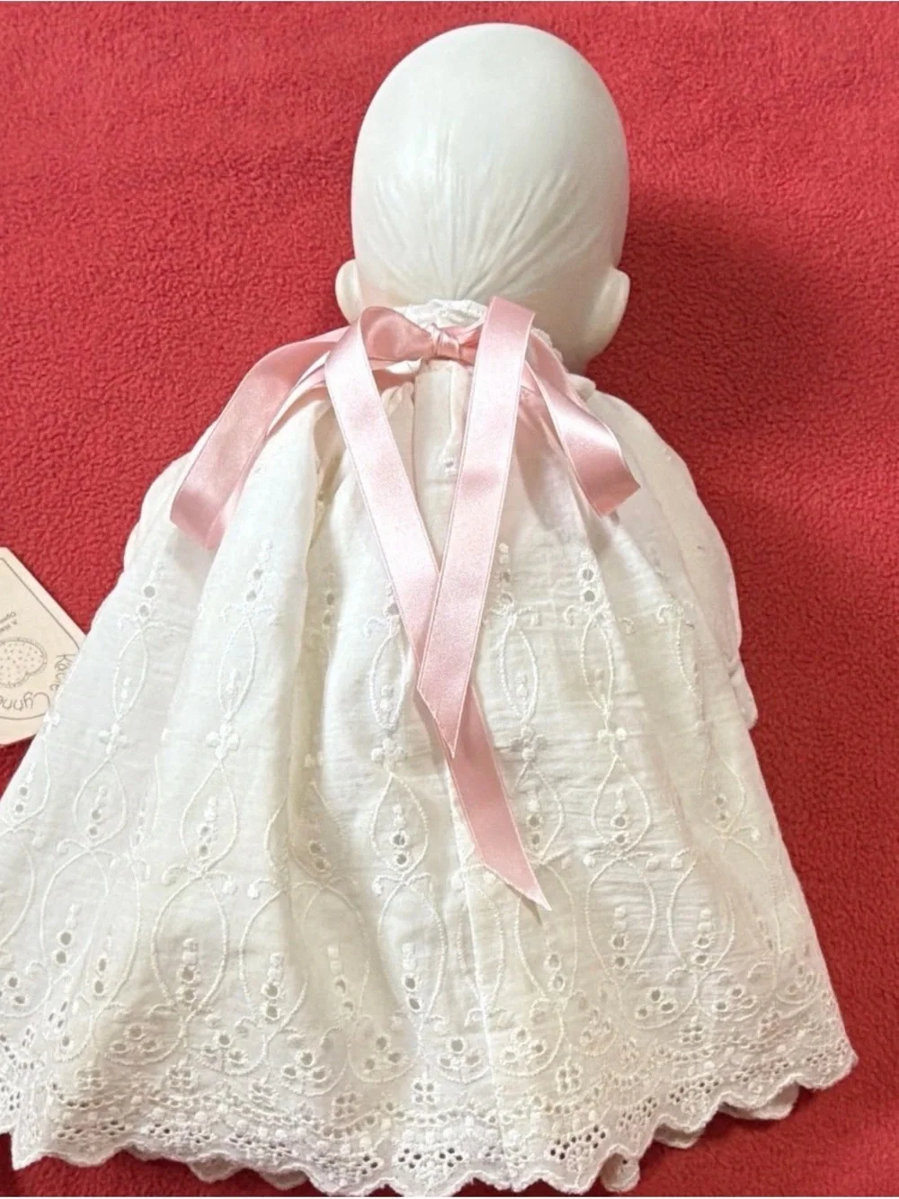 Precious moments Katie Clyne baby doll like new🌷